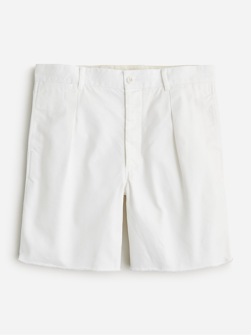 J crew Wallace & Barnes 8" pleated cutoff chino short